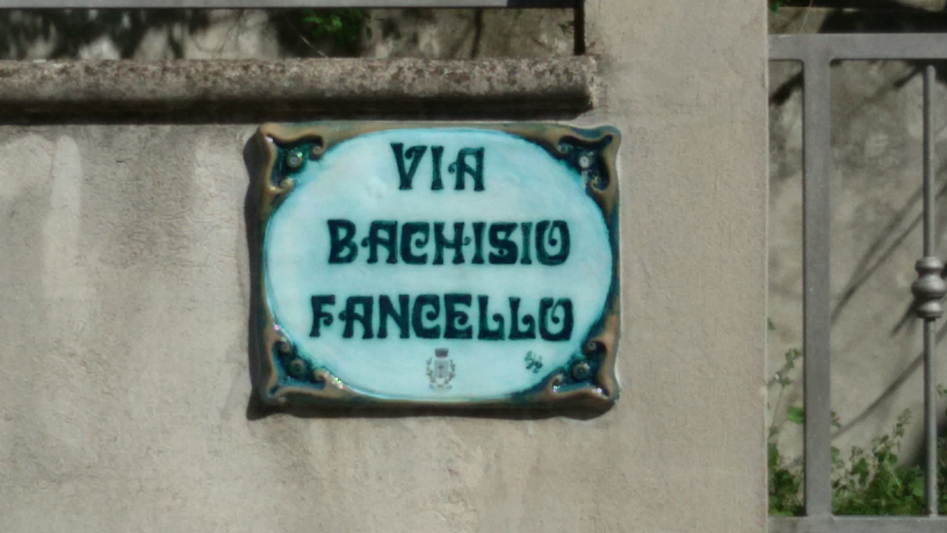 VIA BACHISIO FANCELLO